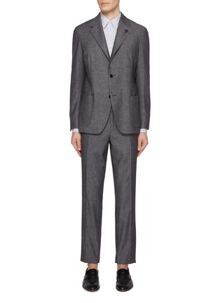 首图 - 点击放大 - LARDINI - Notch Lapel Single Breasted Suit