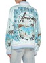 背面 - 点击放大 - AMIRI - Resort Club Sequin Embellishment Silk Bomber Jacket