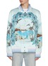 首图 - 点击放大 - AMIRI - Resort Club Sequin Embellishment Silk Bomber Jacket