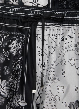  - AMIRI - 花卉印花真丝短裤