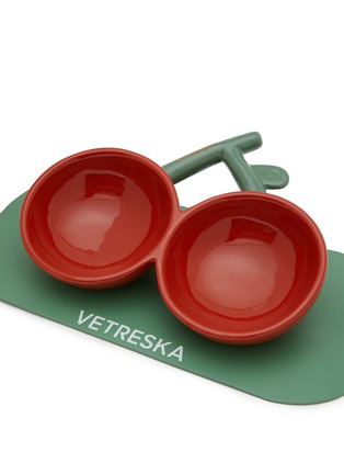 细节 –点击放大 - VETRESKA - CHERRY 樱桃宠物双喂食盆套装