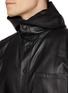 细节 - 点击放大 - HELMUT LANG - Hooded Leather Shirt