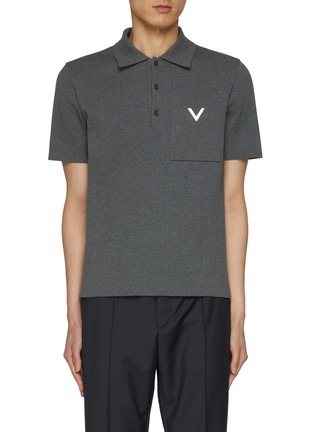 首图 - 点击放大 - VALENTINO GARAVANI - V Pocket Polo Top