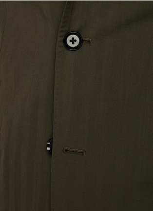 细节 - 点击放大 - RING JACKET - Single Breasted Notch Lapel Wool Suit