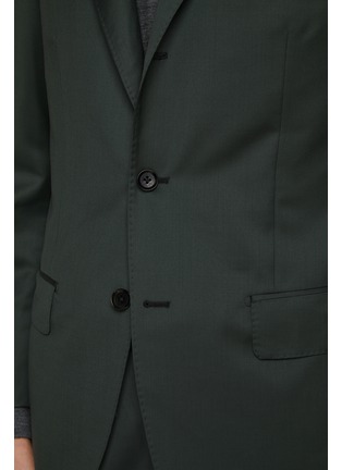 细节 - 点击放大 - RING JACKET - Single Breasted Notch Lapel Wool Suit