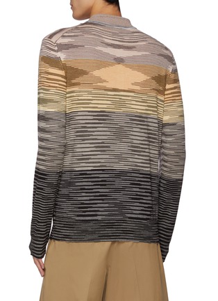 背面 - 点击放大 - MISSONI - Diamond  Spirited Wool Polo