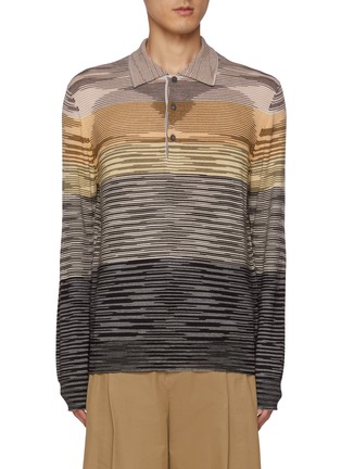 首图 - 点击放大 - MISSONI - Diamond  Spirited Wool Polo