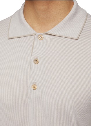  - BRIONI - 半开襟纽扣 POLO 衫