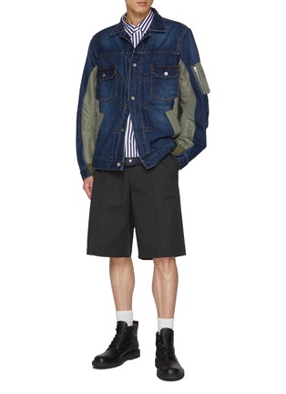 SACAI | 拼接牛仔夹克
