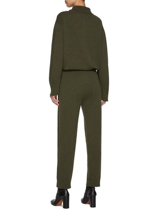 背面 - 点击放大 - BARRIE - Button Up Cashmere Jumpsuit