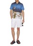 模特儿示范图 - 点击放大 - ORLEBAR BROWN - Norwich Linen Shorts