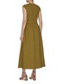 背面 - 点击放大 - ST. JOHN - Cap sleeve Belted Midi Dress