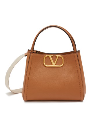 首图 - 点击放大 - VALENTINO GARAVANI - Double Handle Leather Bag