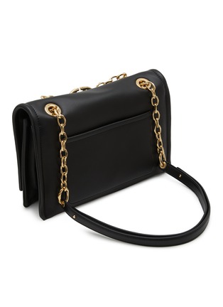 细节 - 点击放大 - VALENTINO GARAVANI - Small VLogo Chain Leather Shoulder Bag