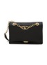 首图 - 点击放大 - VALENTINO GARAVANI - Small VLogo Chain Leather Shoulder Bag