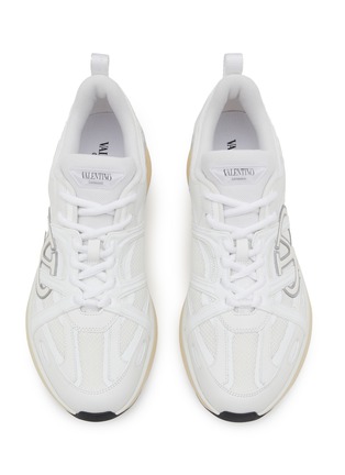 细节 - 点击放大 - VALENTINO GARAVANI - VLogo Leather Easy Jog Sneakers