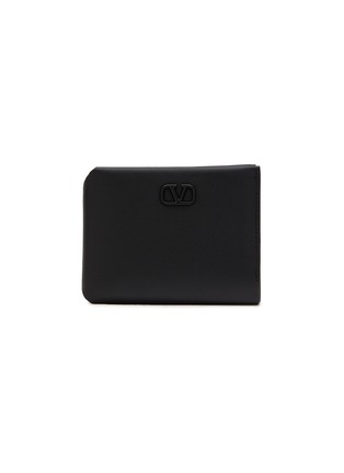 首图 - 点击放大 - VALENTINO GARAVANI - Lacquered Mini VLogo Leather Trifold Card Case