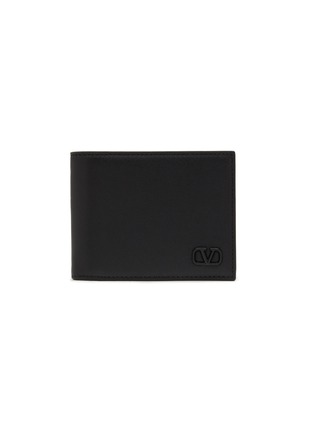 首图 - 点击放大 - VALENTINO GARAVANI - Lacquered VLogo Money Clip Leather Wallet