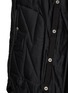  - RICK OWENS - Zig Zag Quilted Washed Charmeuse Vest