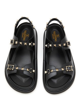 细节 - 点击放大 - VALENTINO GARAVANI - Rockstud Sandals