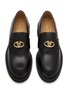 细节 - 点击放大 - VALENTINO GARAVANI - VLogo Locker Calfskin Leather Loafers