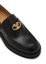 细节 - 点击放大 - VALENTINO GARAVANI - VLogo Locker Calfskin Leather Loafers