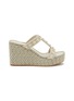 首图 - 点击放大 - VALENTINO GARAVANI - 25/90 Rockstud Platform Espadrilles