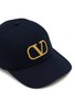 细节 - 点击放大 - VALENTINO GARAVANI - Embroidered VLogo Cotton Baseball Hat