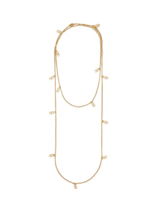 首图 - 点击放大 - VALENTINO GARAVANI - VLogo Signature Brass Necklace