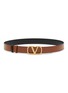 首图 - 点击放大 - VALENTINO GARAVANI - VLogo Reversible Leather Belt