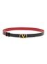 首图 - 点击放大 - VALENTINO GARAVANI - VLogo Reversible 20mm Leather Belt