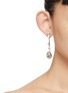 模特儿示范图 - 点击放大 - JENNIFER BEHR - Cicely Swarovski Crystal Earrings