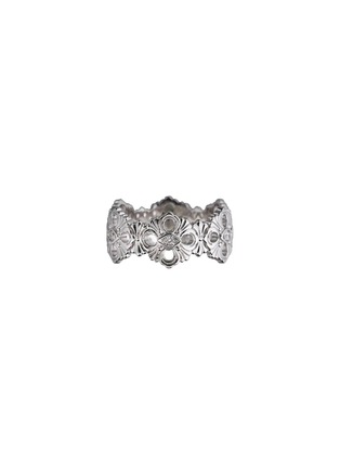 首图 - 点击放大 - BUCCELLATI - Elernellw Opera 18K White Gold Diamond Ring — Size 520