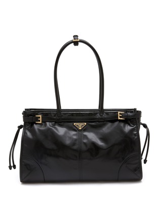 首图 - 点击放大 - PRADA - Large Soft Lux Leather Handbag