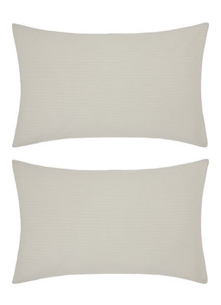 首图 –点击放大 - SOCIETY LIMONTA - Jess Cotton Pillowcase Set of 2 — Mastice