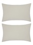 首图 –点击放大 - SOCIETY LIMONTA - Jess Cotton Pillowcase Set of 2 — Mastice