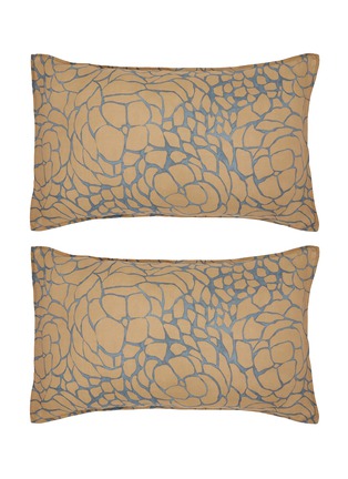 首图 –点击放大 - SOCIETY LIMONTA - Nap Bloomy Printed Ramie Pillowcase Set of 2 — Juta