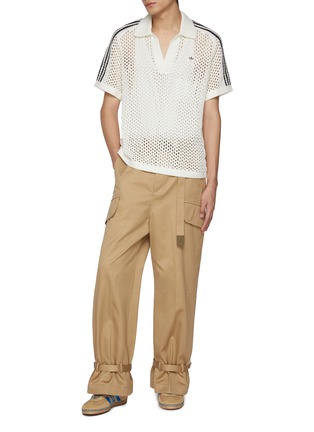 ADIDAS | X CLOT 镂空 POLO 衫