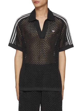 ADIDAS | X CLOT 镂空 POLO 衫