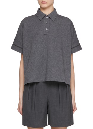 首图 - 点击放大 - BRUNELLO CUCINELLI - 半开襟 POLO 衫