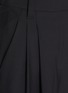  - BRUNELLO CUCINELLI - 褶裥混羊毛阔腿裤