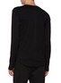 背面 - 点击放大 - ATTACHMENT - Rounded Hem Long Sleeve T-shirt
