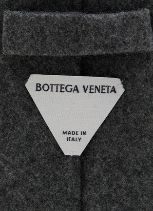 细节 - 点击放大 - BOTTEGA VENETA - 羊毛法兰绒领带