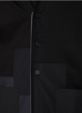  - COMME DES GARÇONS HOMME - 拼布拉链开衫