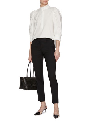 模特儿示范图 - 点击放大 - MARELLA - Cigarette Trousers