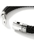 细节 - 点击放大 - JOHN HARDY - Icon Extension Sterling Silver Rubber Bracelet — Size UL