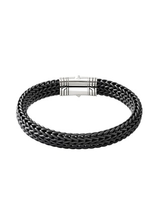首图 - 点击放大 - JOHN HARDY - Icon Extension Sterling Silver Rubber Bracelet — Size UL