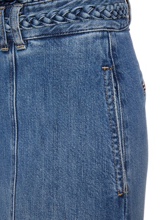  - ALICE + OLIVIA - Harriet Paper Bag Medium Washed Jeans