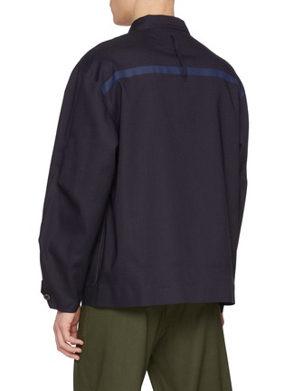 背面 - 点击放大 - TECLOR - Notch Lapel Fatigue Safari Jacket