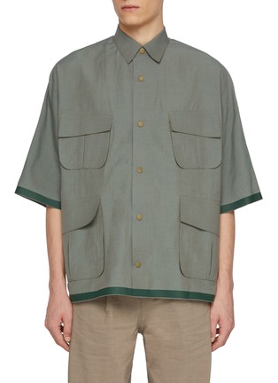 首图 - 点击放大 - TECLOR - Patch Pocket Shirt